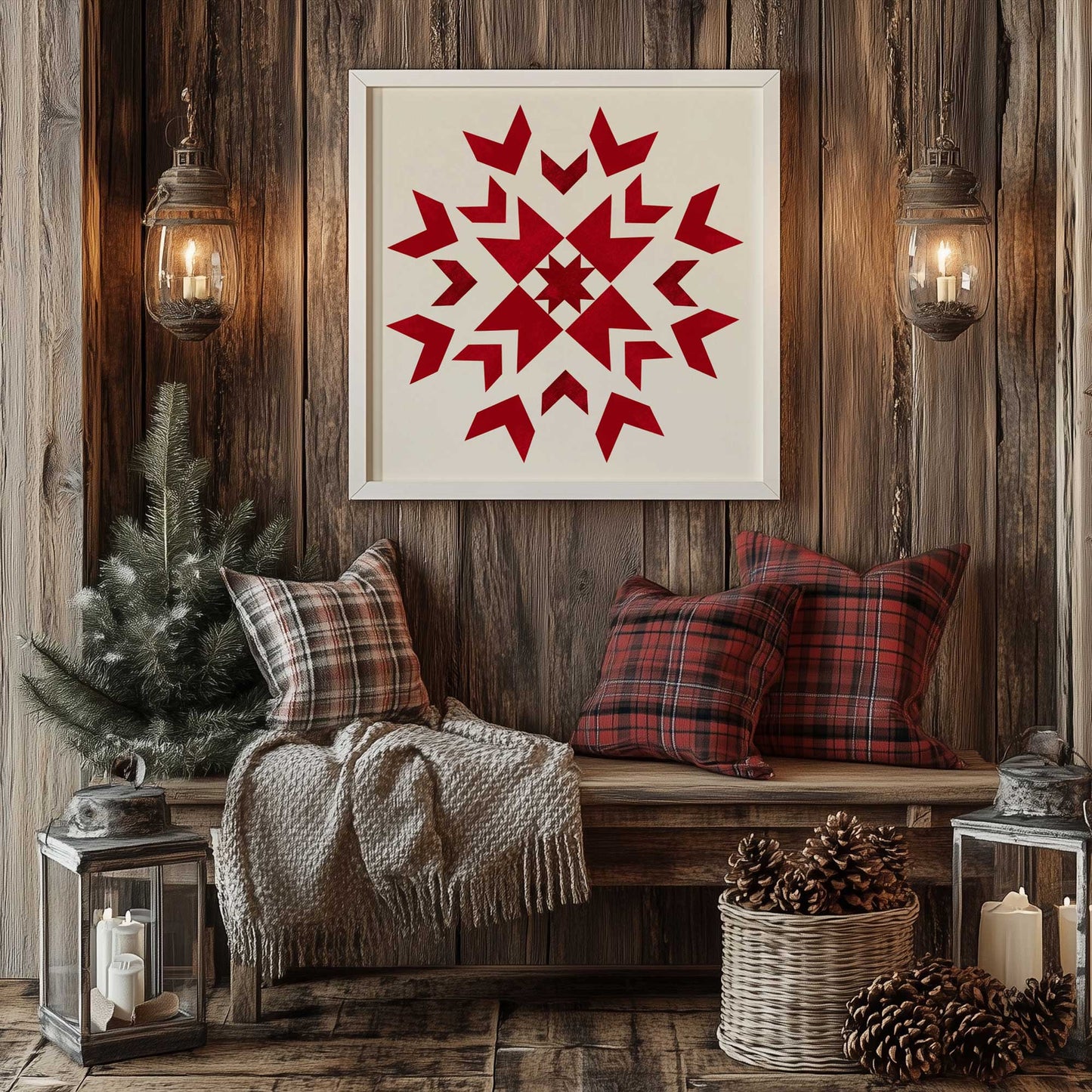 Picture of art in a room