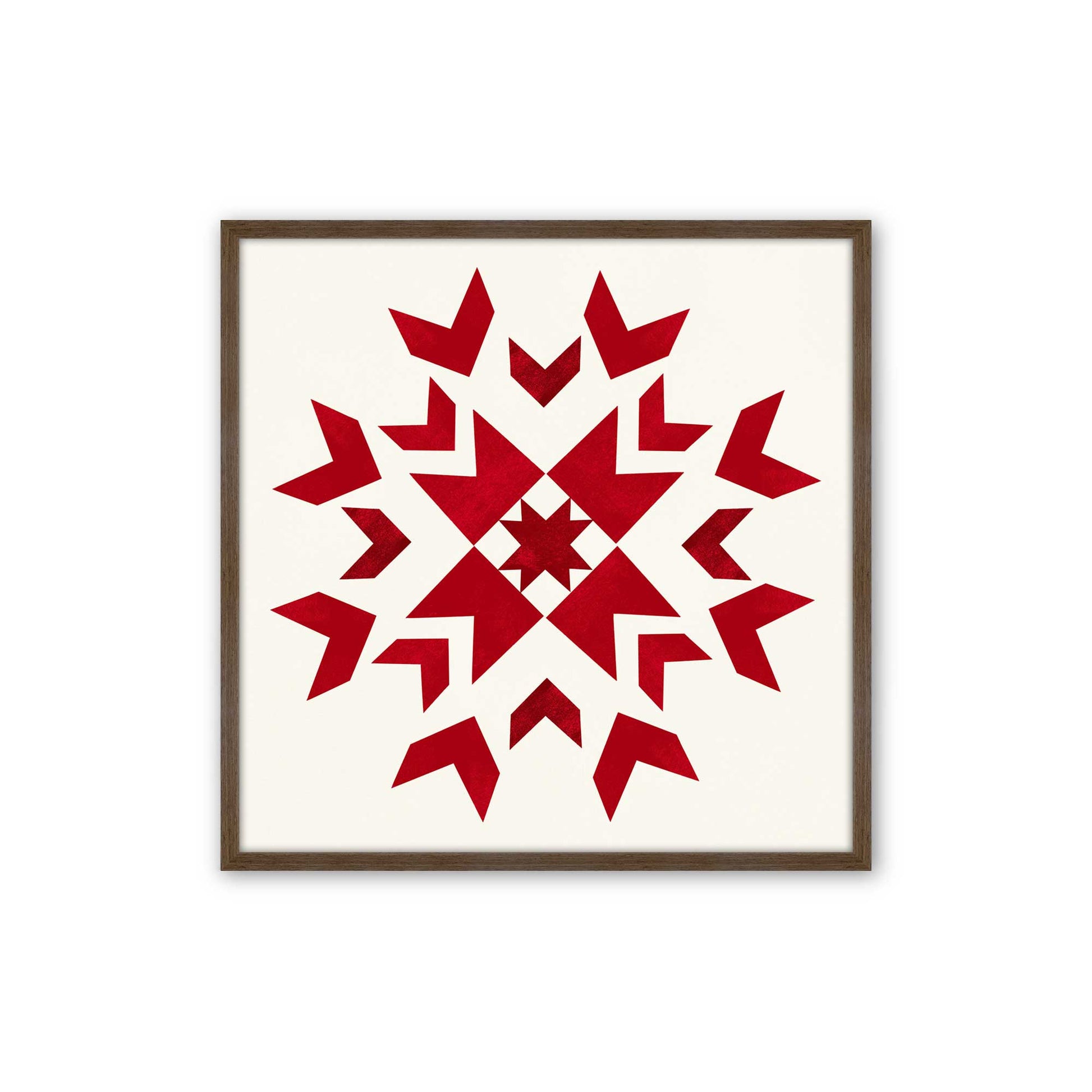 [Color:Walnut], Picture of art in a Walnut frame