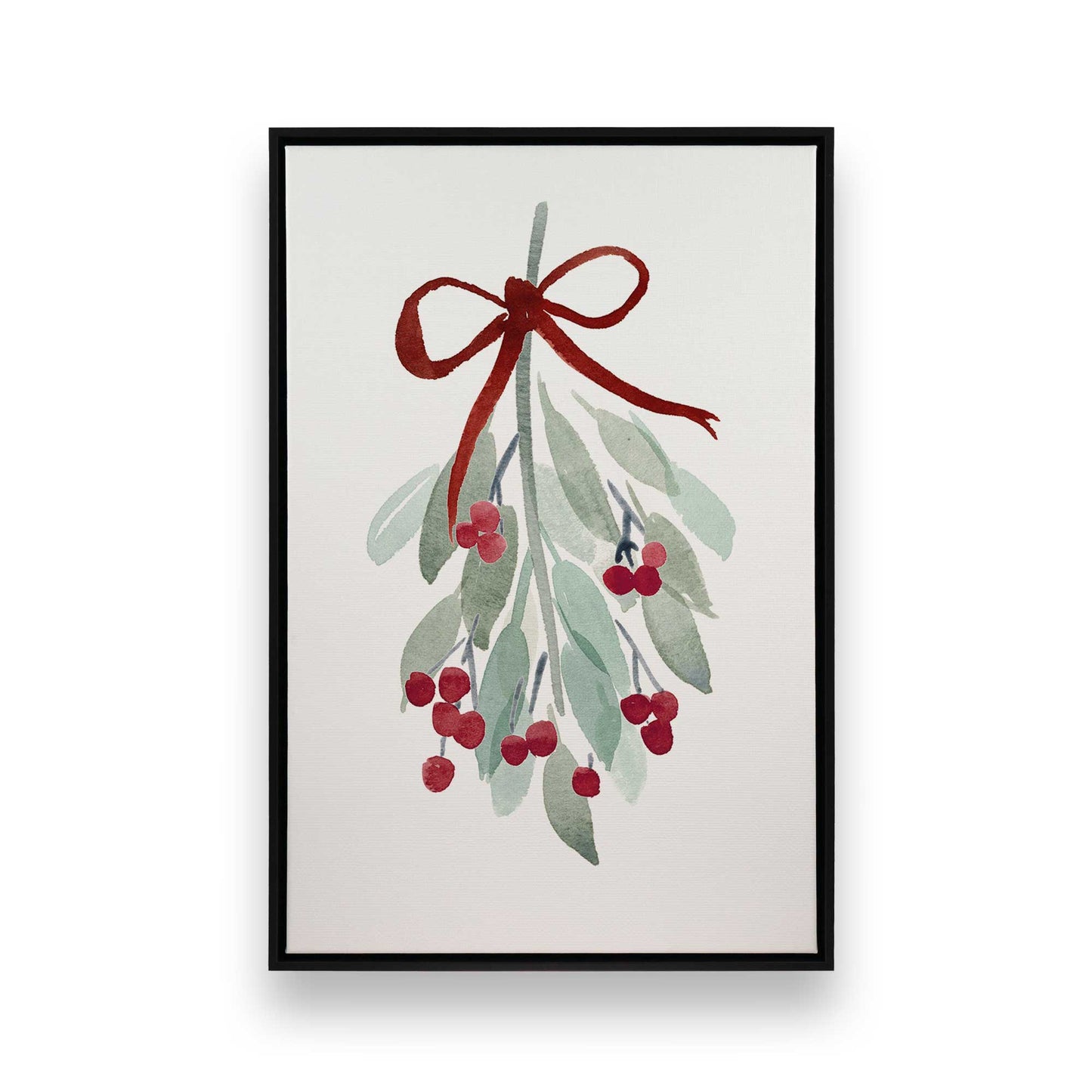 [Color:Satin Black], Picture of art in a Satin Black frame