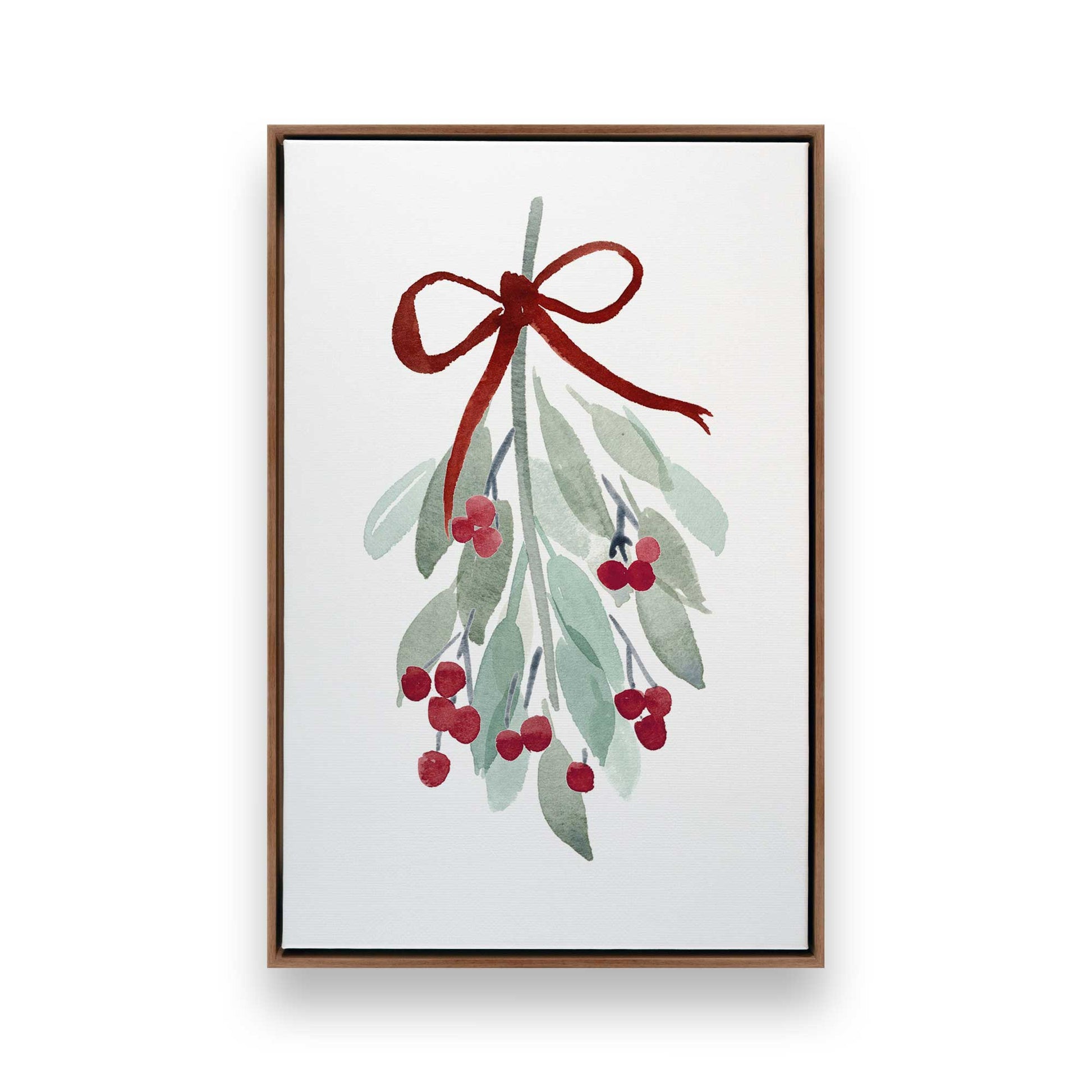 [Color:Walnut], Picture of art in a Walnut frame