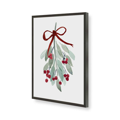 [Color:Satin Black], Picture of art in a Satin Black frame of the corner