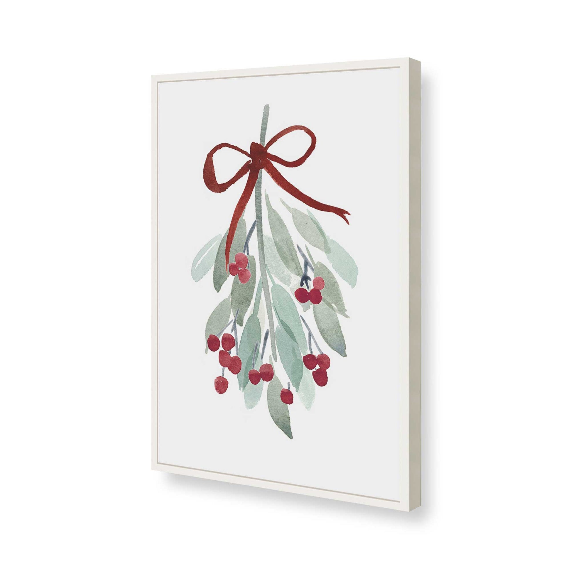 [Color:Opaque White], Picture of art in a Opaque White frame of the corner