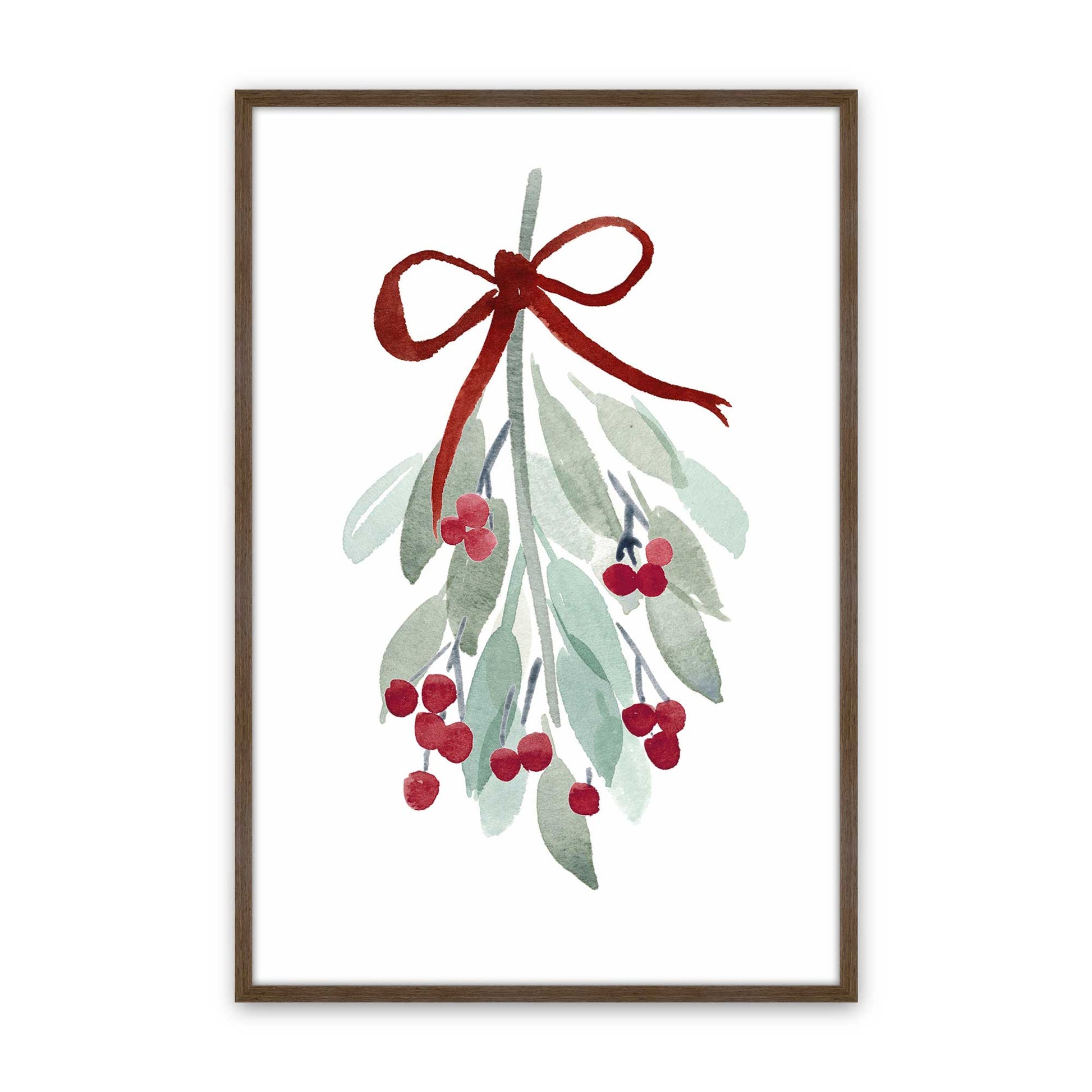 [Color:Walnut], Picture of art in a Walnut frame