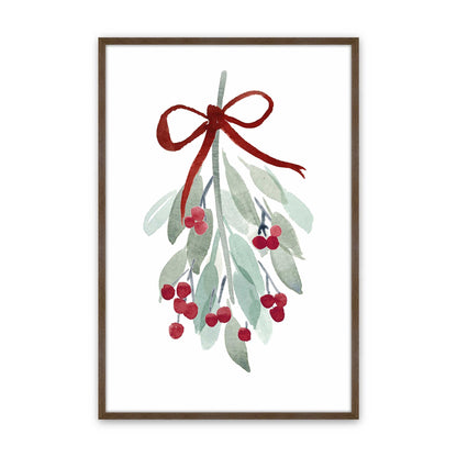 [Color:Walnut], Picture of art in a Walnut frame