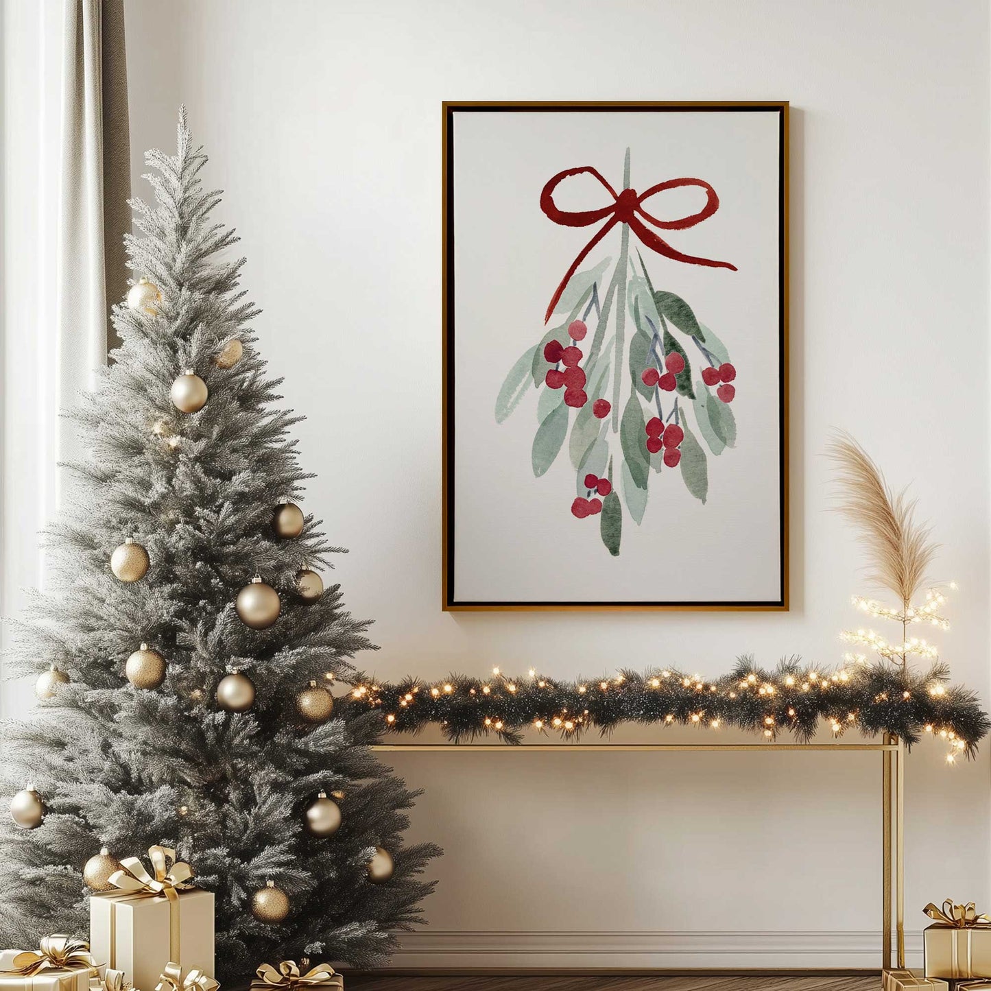 Picture of art in a room