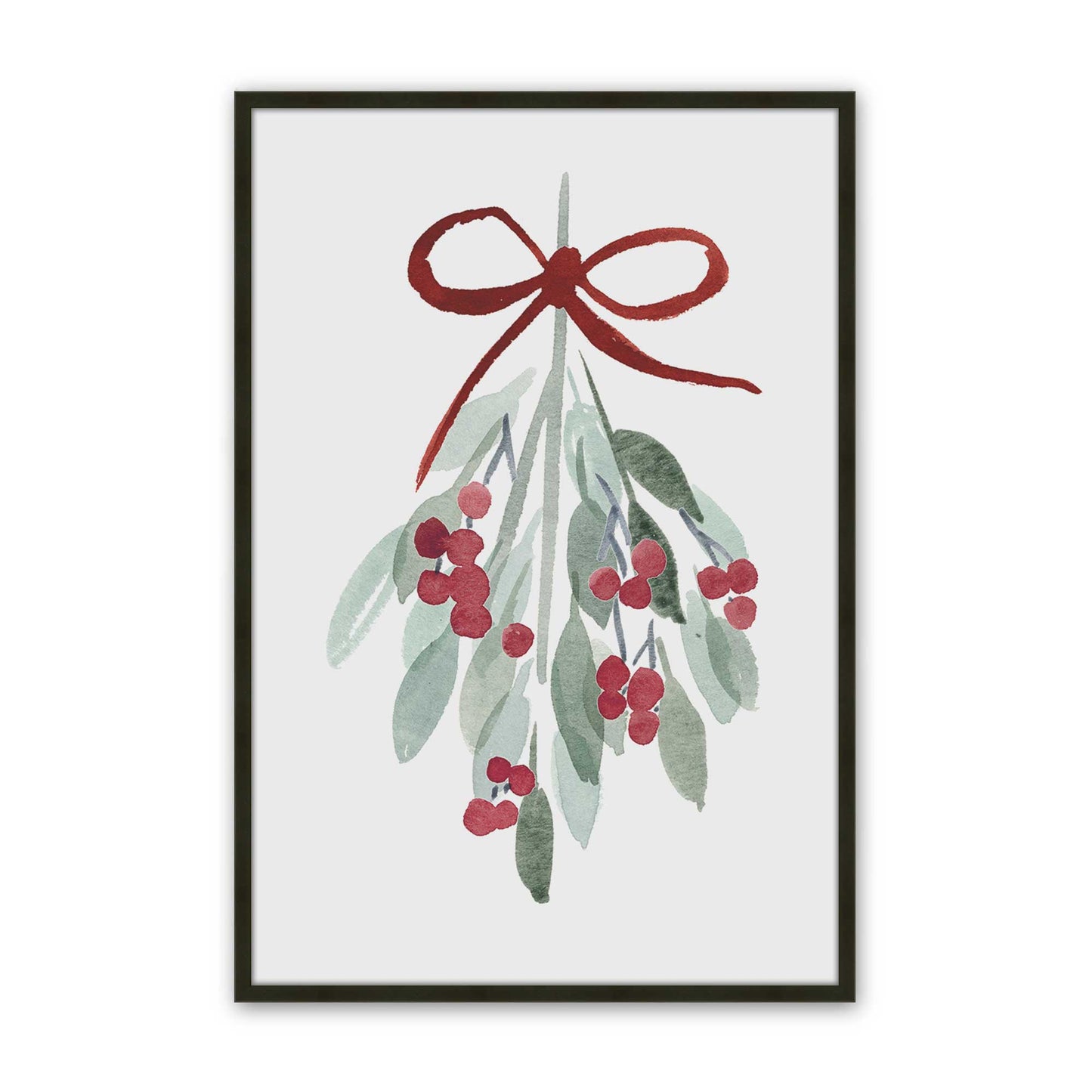 [Color:Satin Black], Picture of art in a Satin Black frame