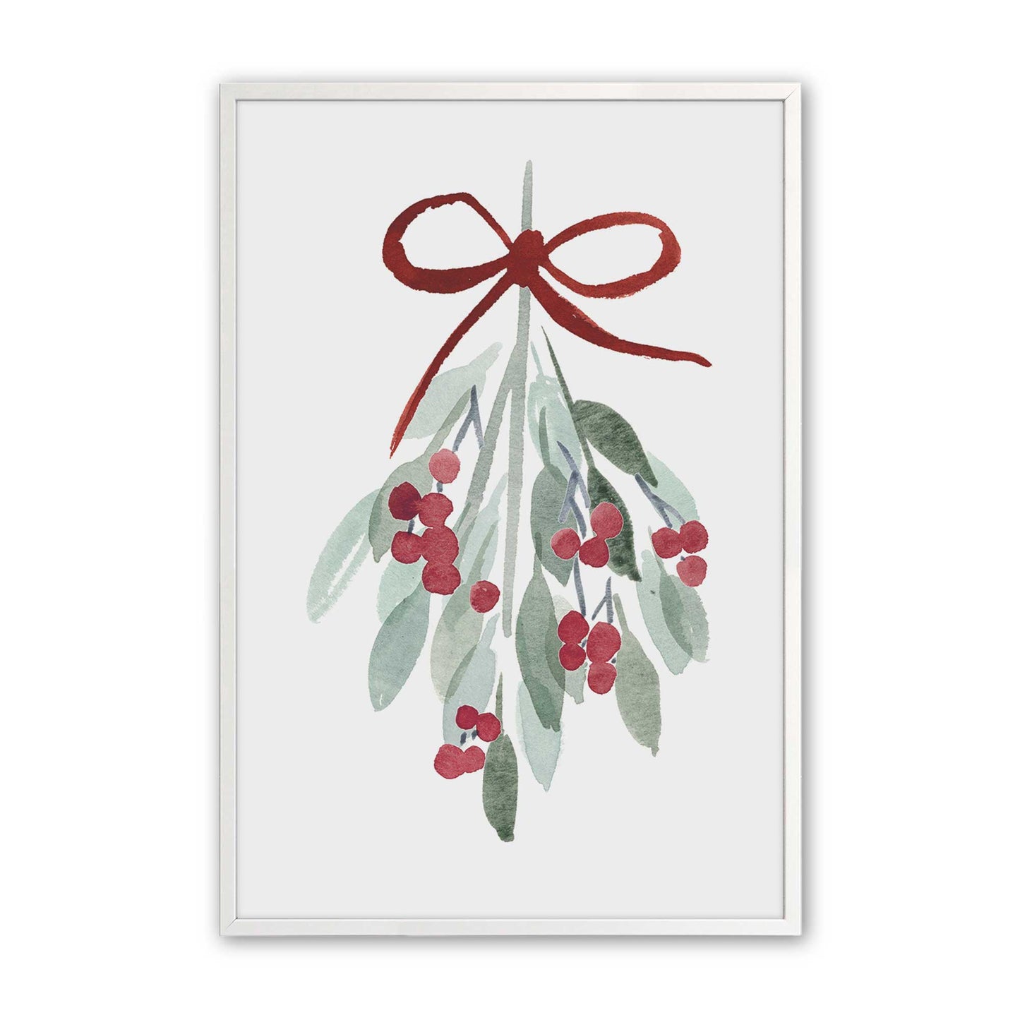 [Color:Opaque White], Picture of art in a Opaque White frame