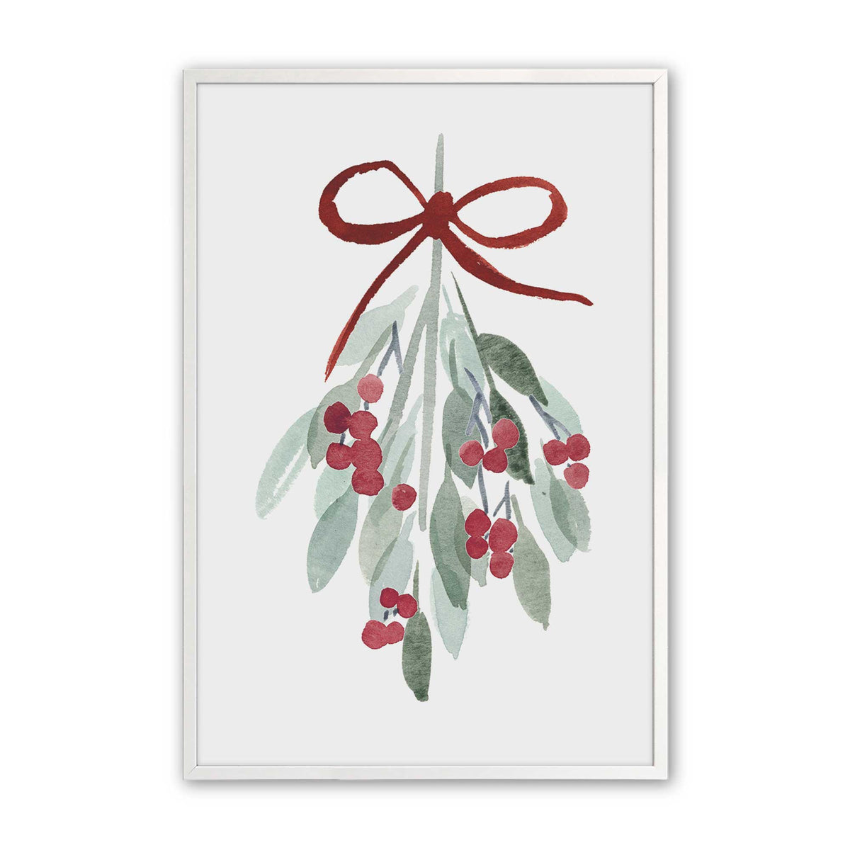 [Color:Opaque White], Picture of art in an Opaque White frame