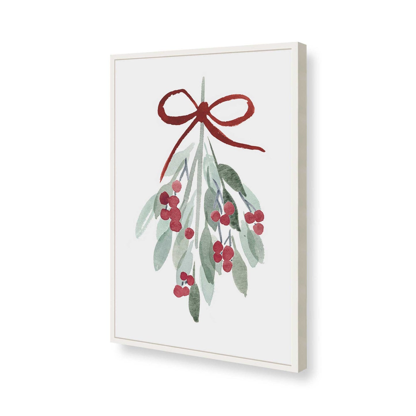 [Color:Opaque White], Picture of art in a Opaque White frame of the corner