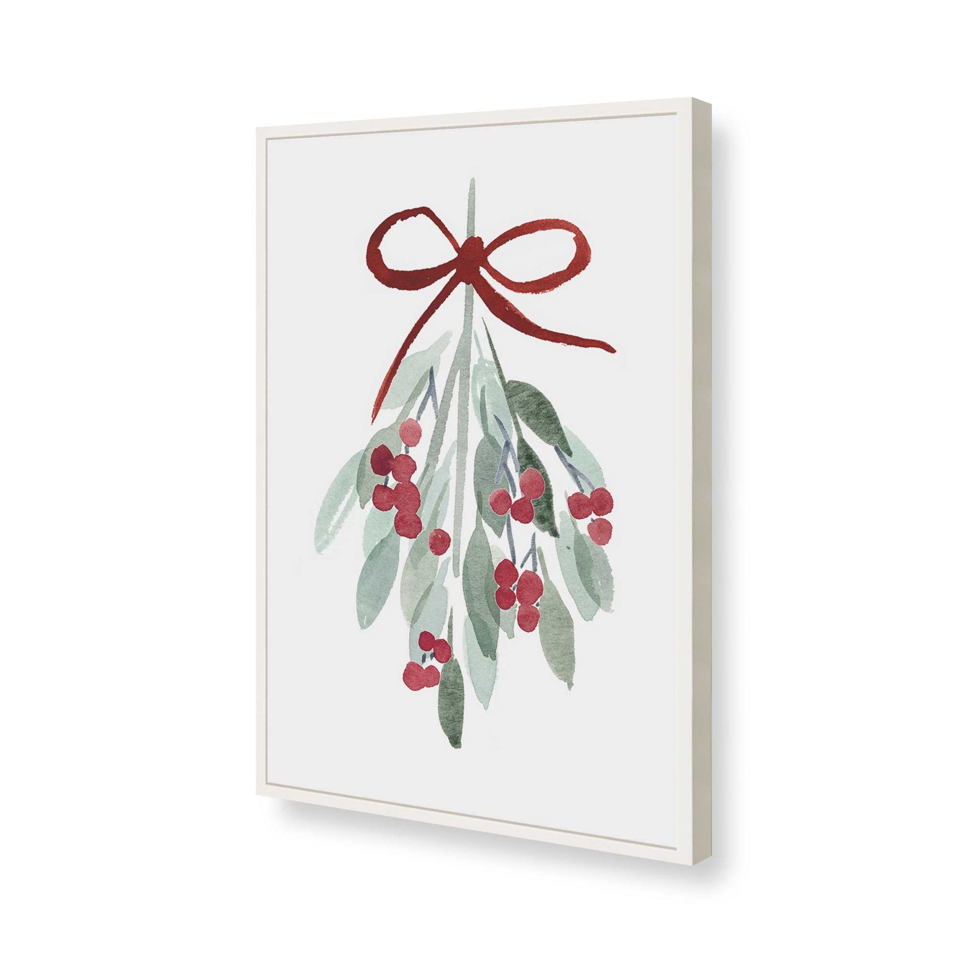 [Color:Opaque White], Picture of art in a Opaque White frame of the corner