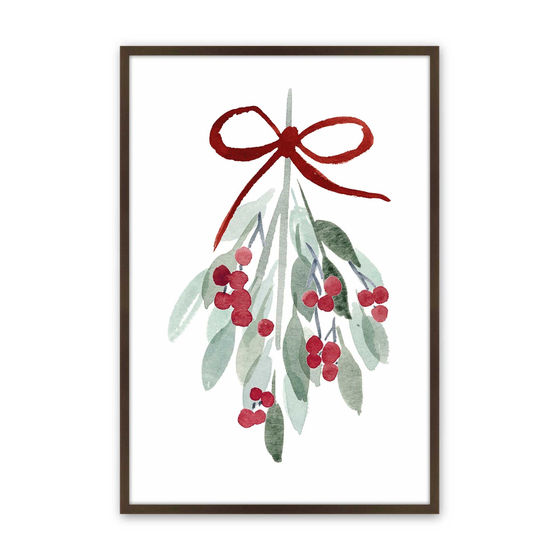 [Color:Brown], Picture of art in a Brown frame