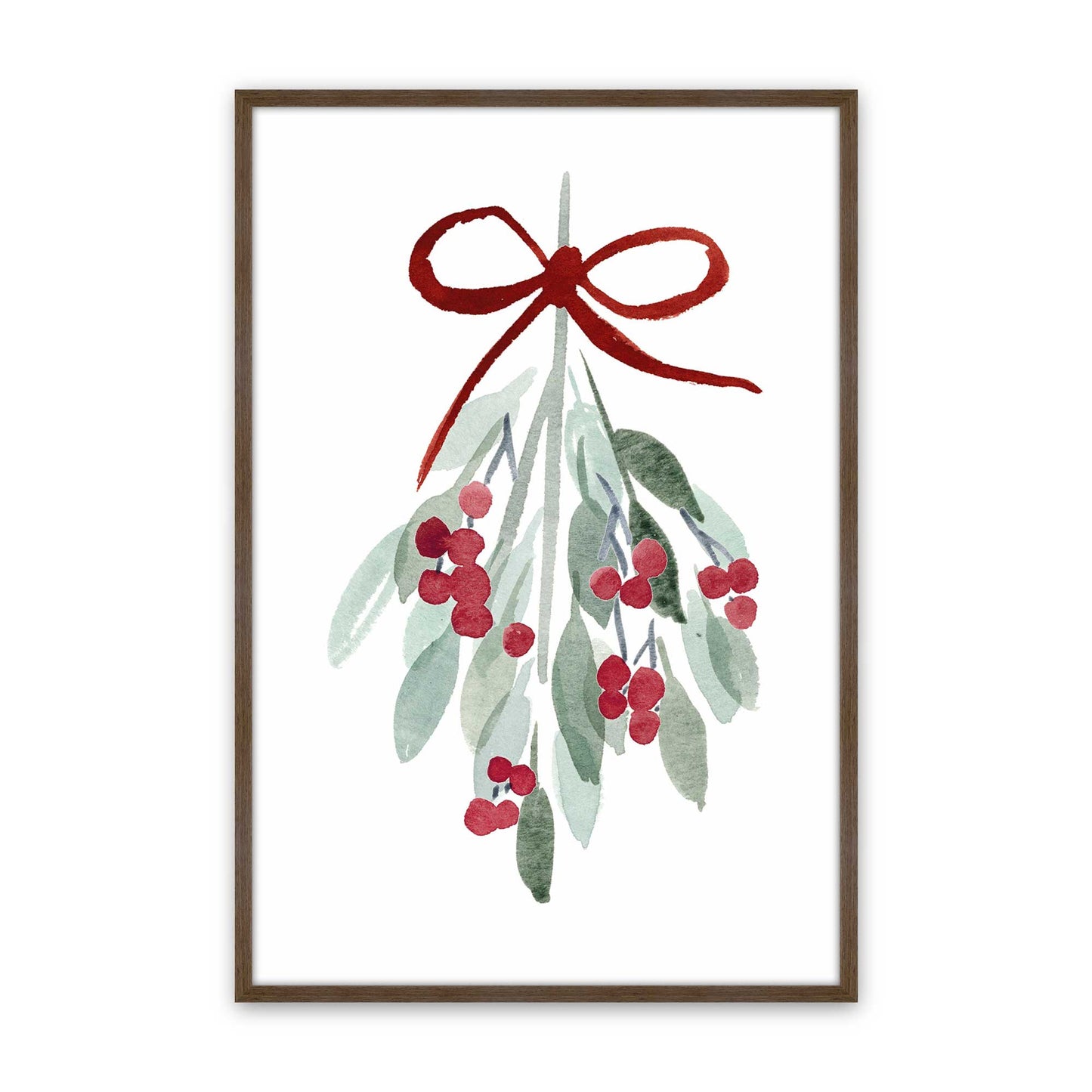 [Color:Walnut], Picture of art in a Walnut frame