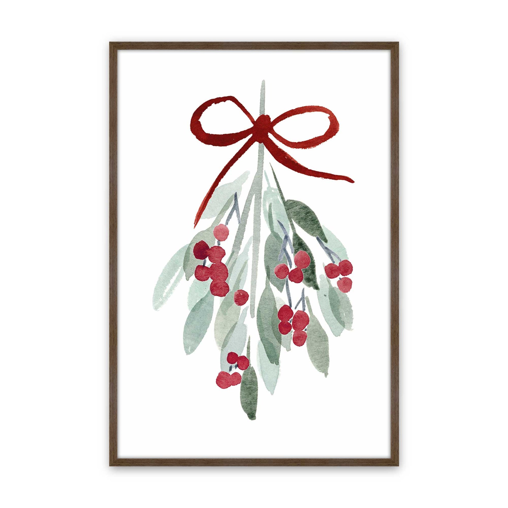 [Color:Walnut], Picture of art in a Walnut frame