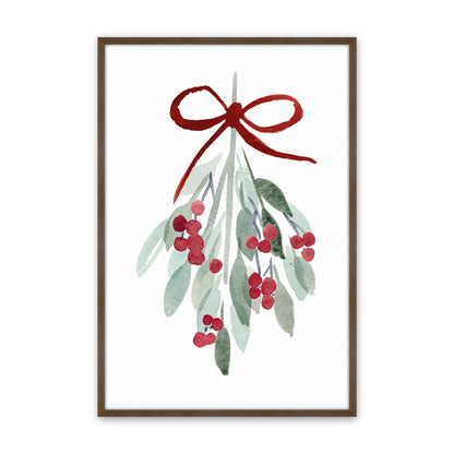 [Color:Walnut], Picture of art in a Walnut frame