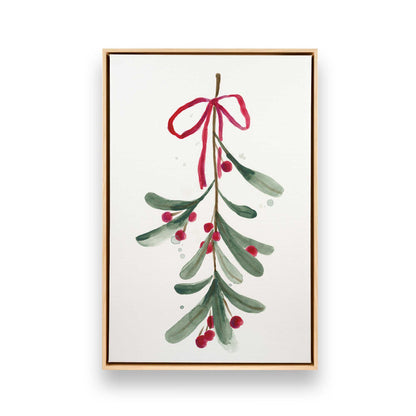 Holiday Sprig, Set of 4 Canvas Prints