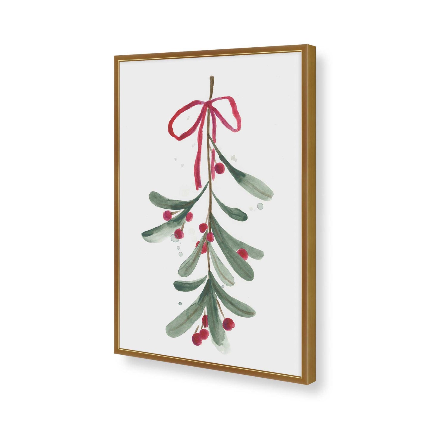 [Color:Polished Gold], Picture of art in a Polished Gold frame of the corner