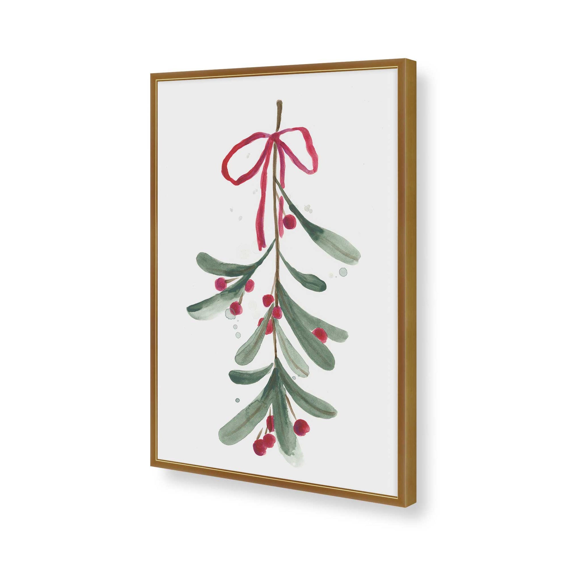 [Color:Polished Gold], Picture of art in a Polished Gold frame of the corner