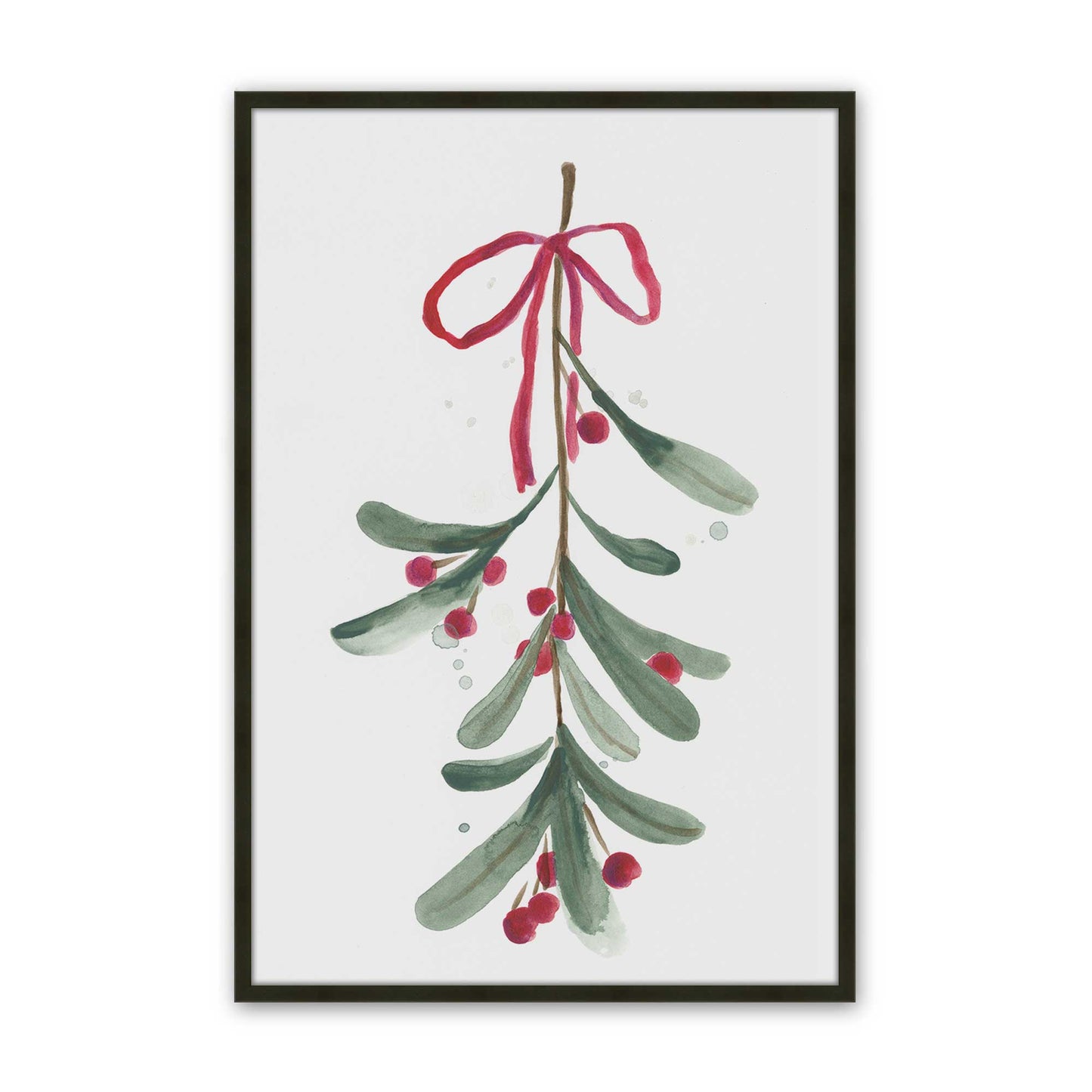 [Color:Satin Black], Picture of art in a Satin Black frame