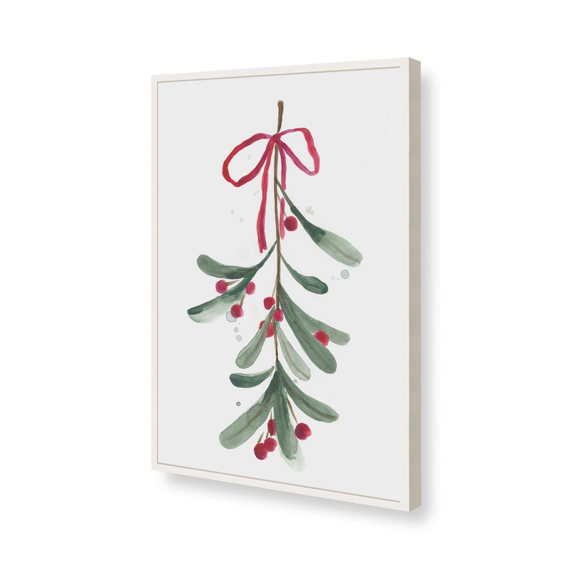 [Color:Opaque White], Picture of art in a Opaque White frame of the corner