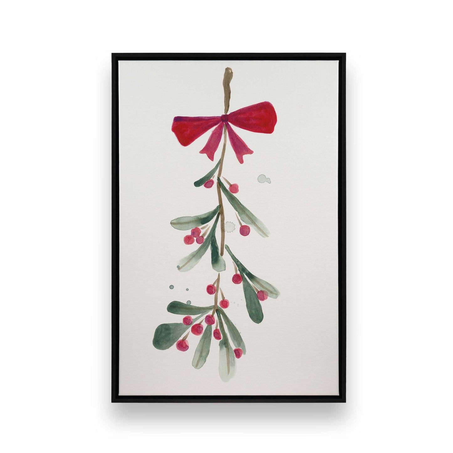 Holiday Sprig, Set of 4 Canvas Prints