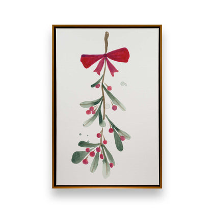 Holiday Sprig, Set of 4 Canvas Prints