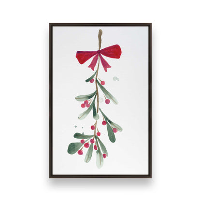 Holiday Sprig, Set of 4 Canvas Prints