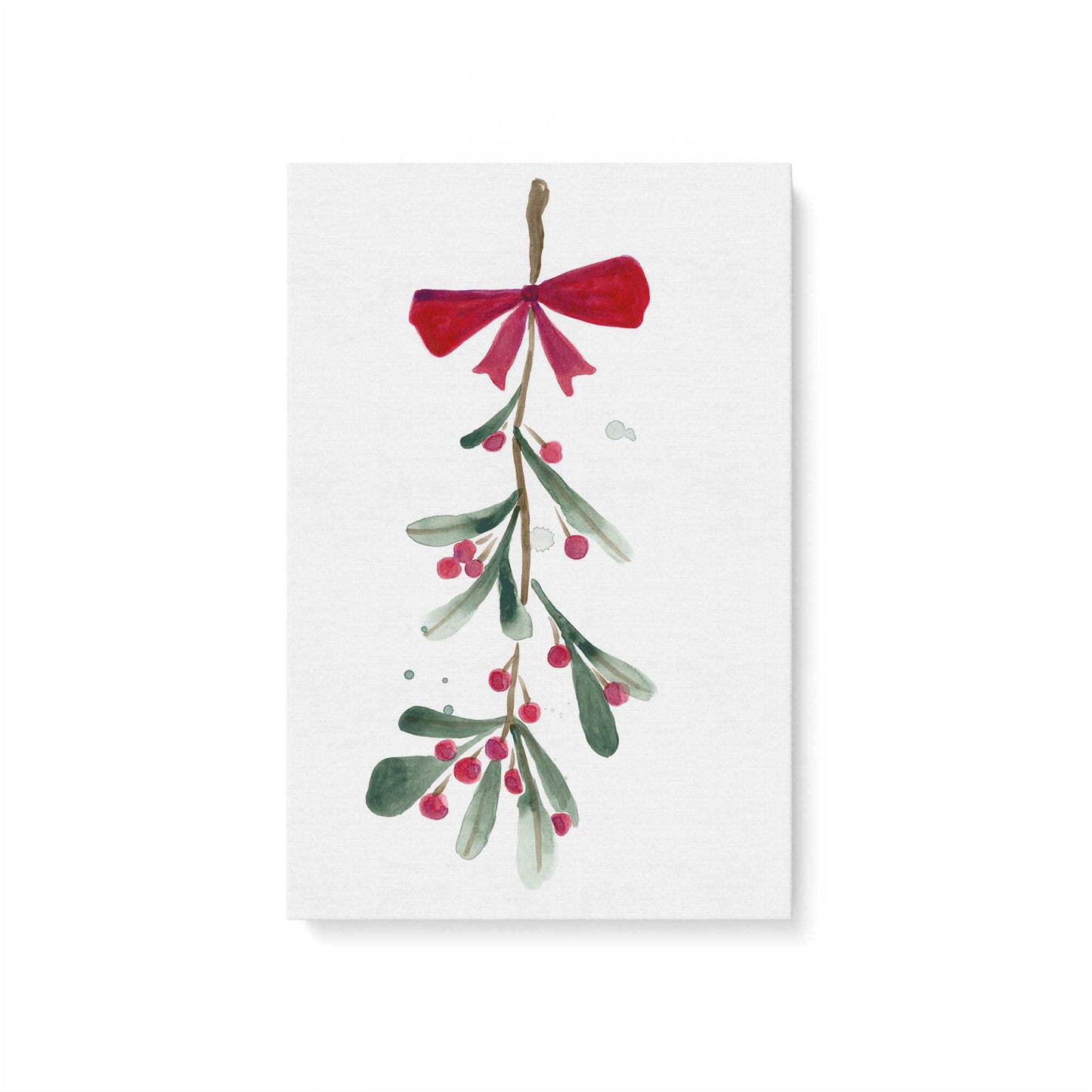 Holiday Sprig, Set of 4 Canvas Prints
