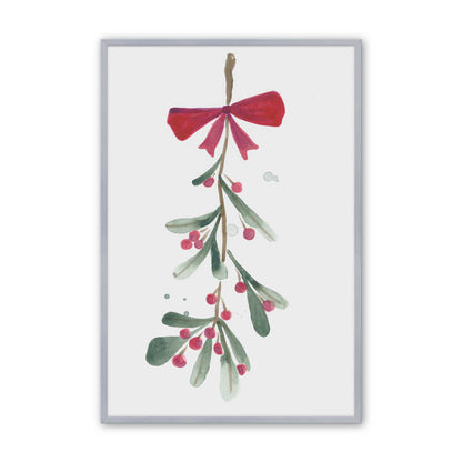 Holiday Sprig, Set of 4 Paper Prints