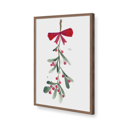 [Color:Walnut], Picture of art in a Walnut frame of the corner