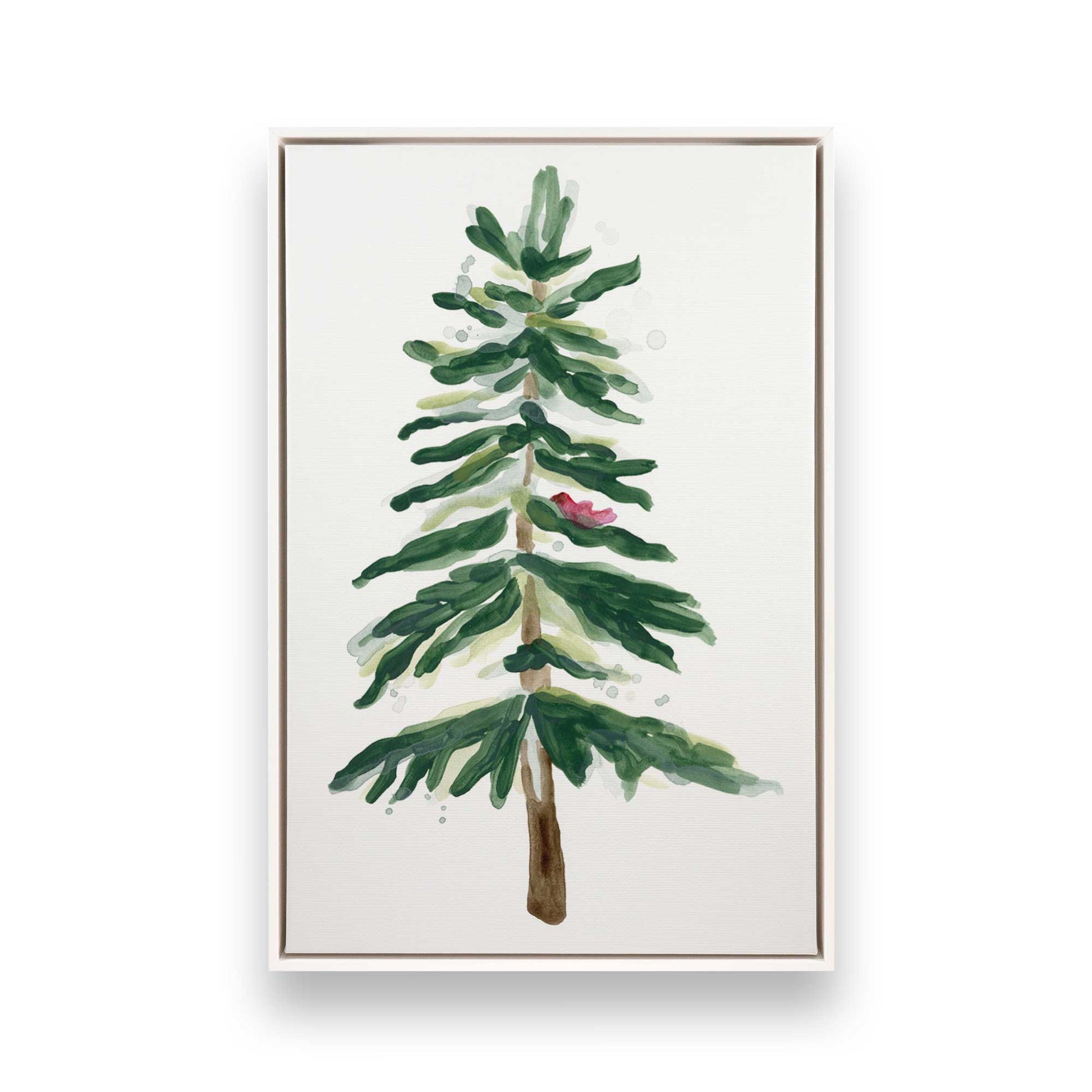 [Color:Opaque White], Picture of art in a White frame