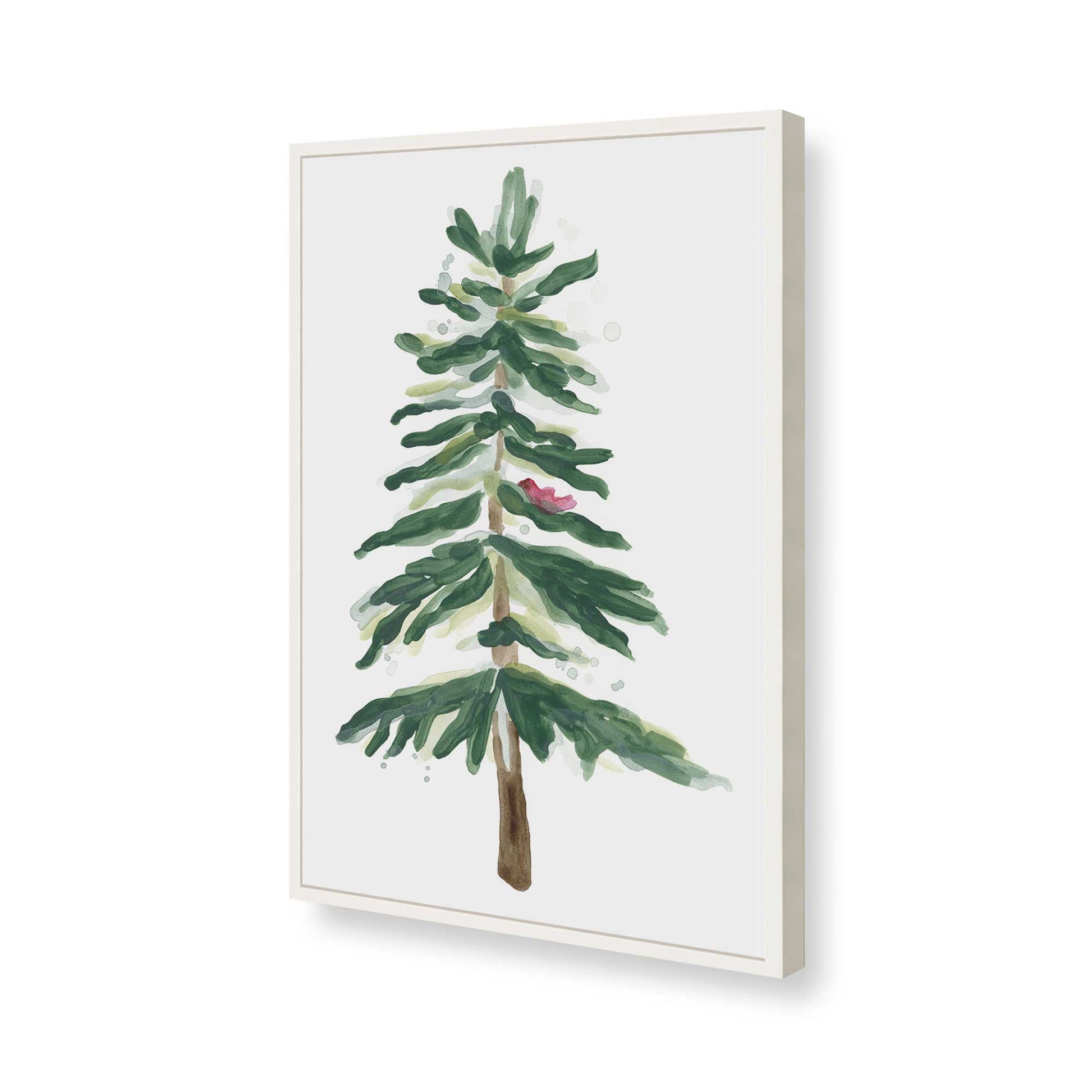 [Color:Opaque White], Picture of art in a Opaque White frame of the corner