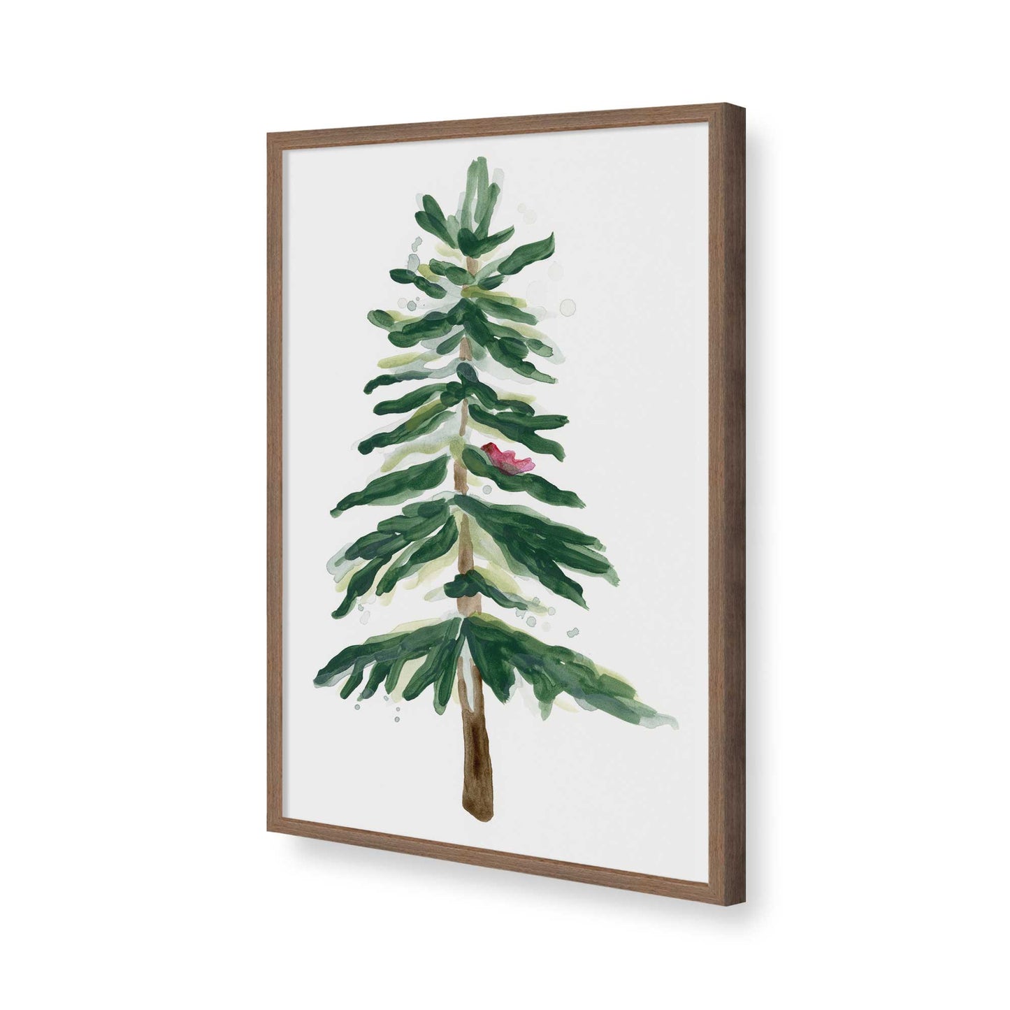 [Color:Walnut], Picture of art in a Walnut frame of the corner