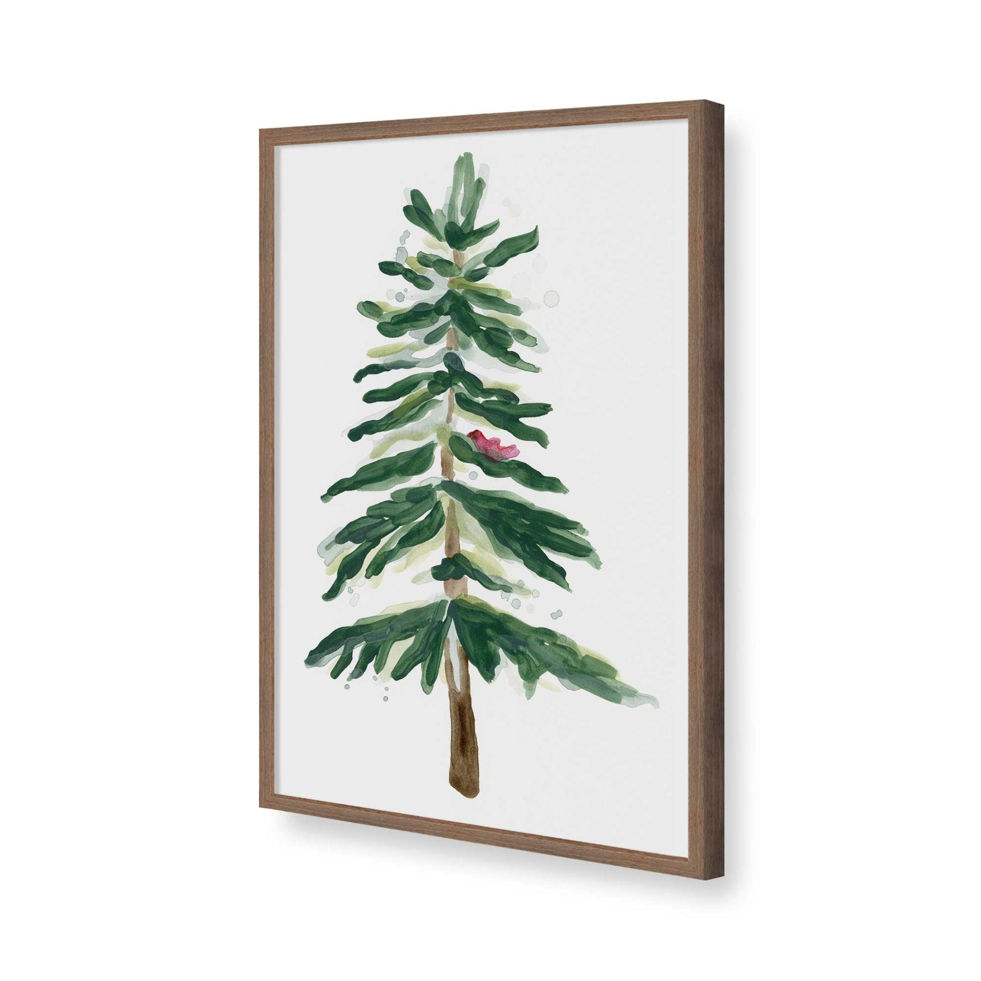 [Color:Walnut], Picture of art in a Walnut frame of the corner