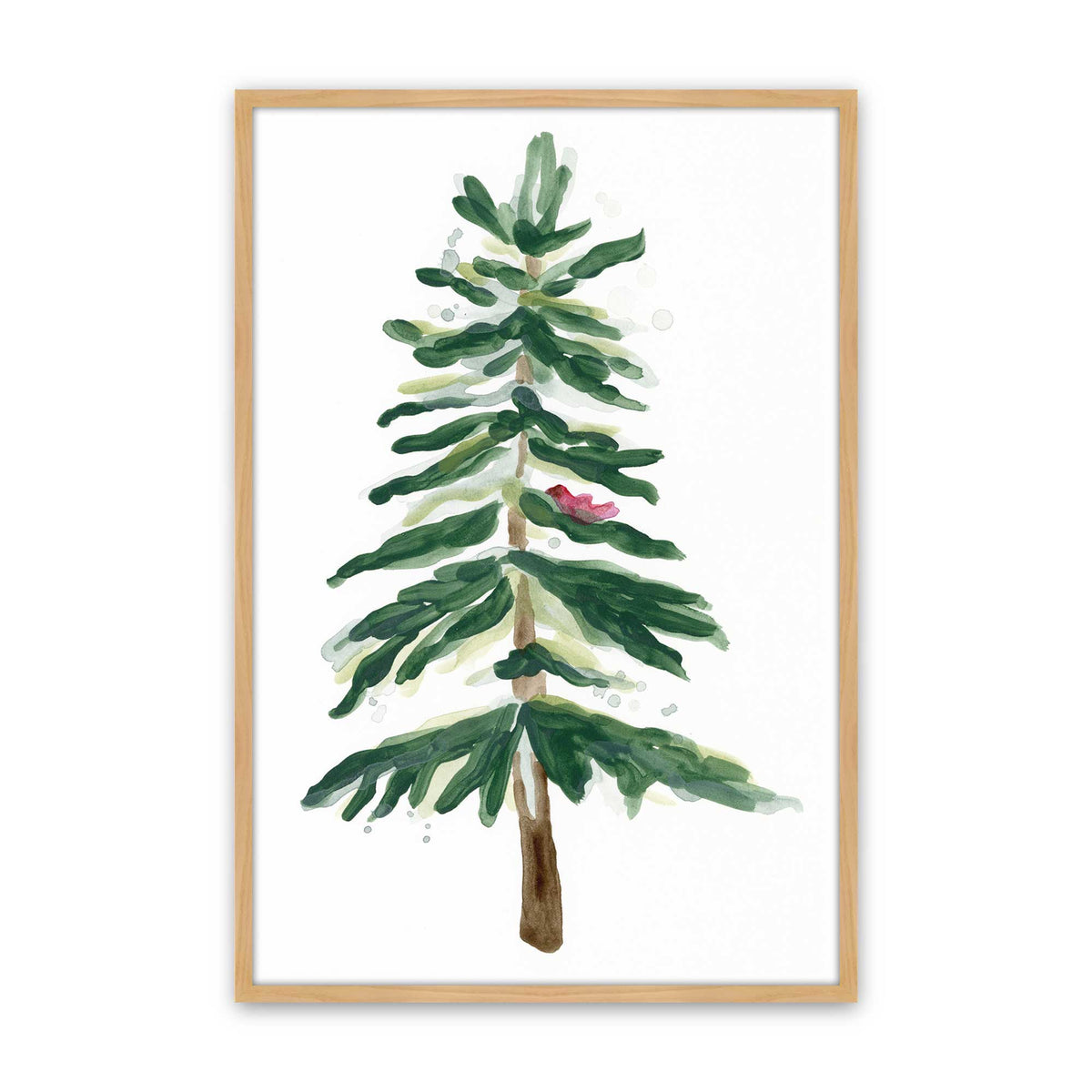[Color:American Maple], Picture of art in a American Maple frame