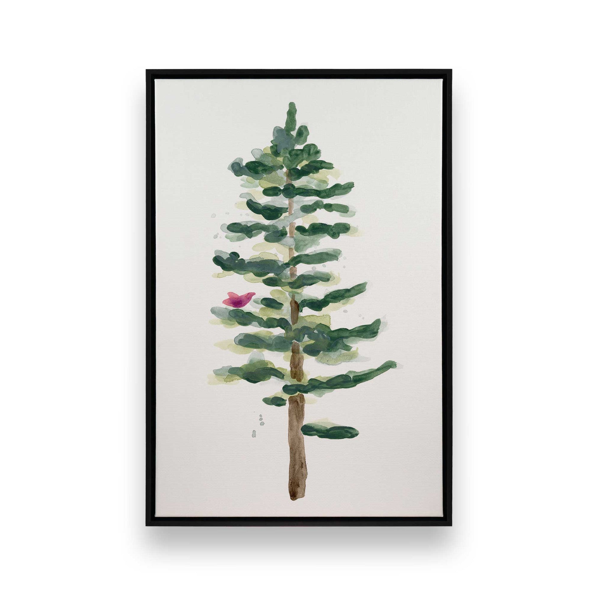 [Color:Satin Black], Picture of art in a Satin Black frame