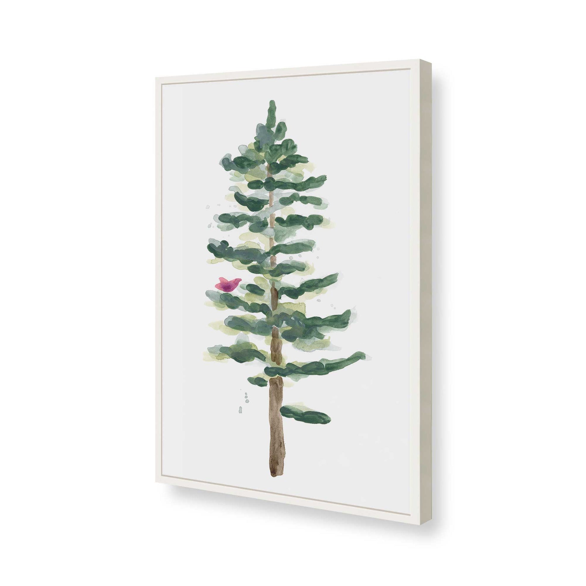 [Color:Opaque White], Picture of art in a Opaque White frame of the corner