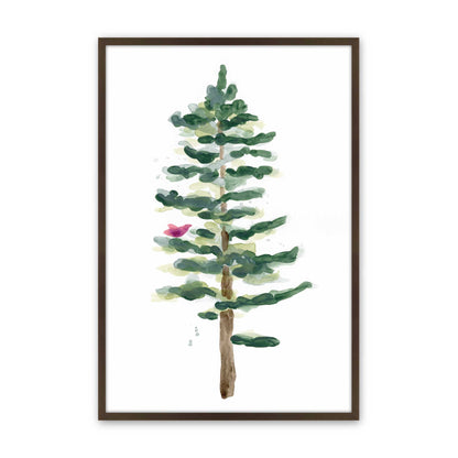 [Color:Belvinder Brown], Picture of art in a Belvinder Brown frame