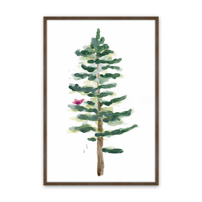 [Color:Walnut], Picture of art in a Walnut frame