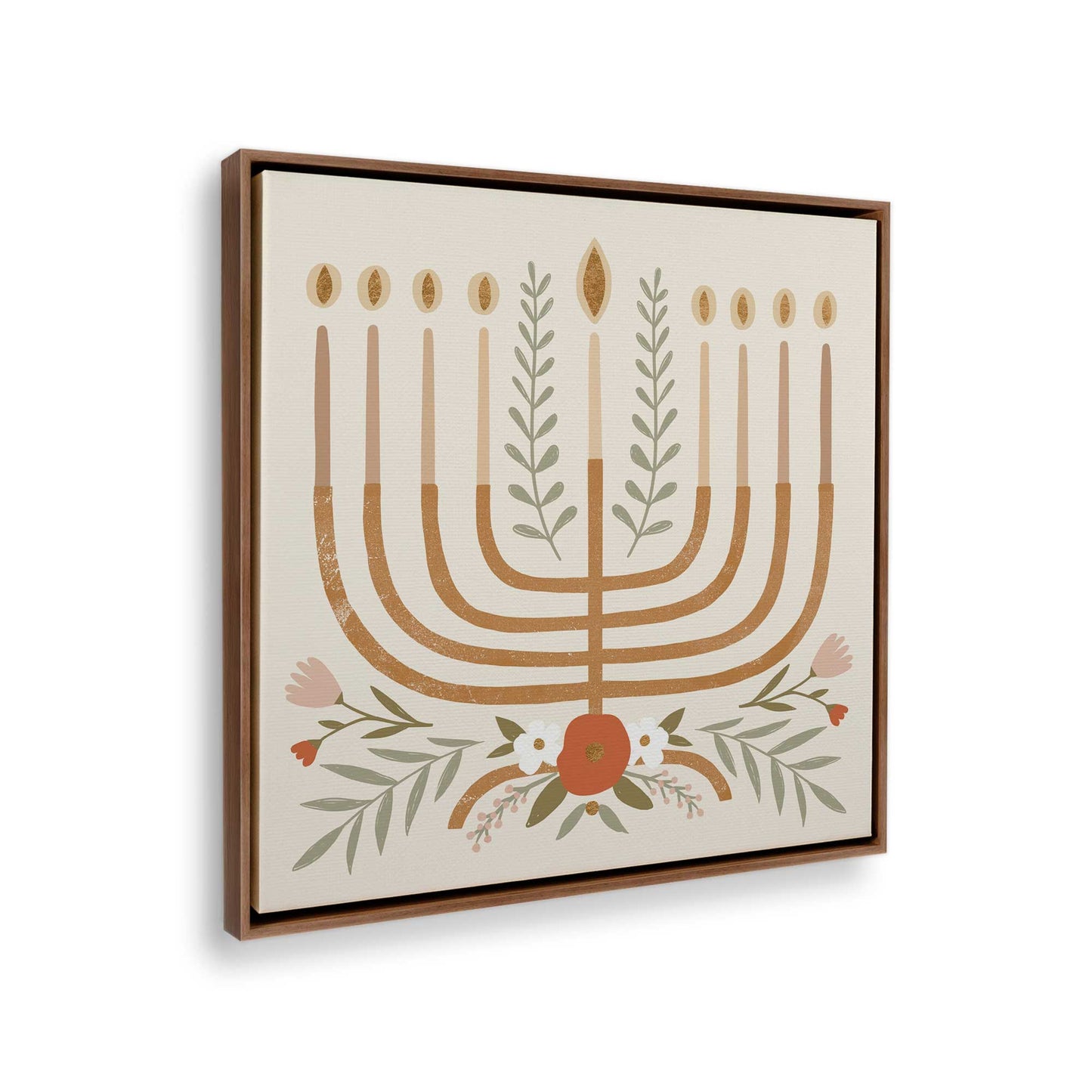 [Color:Walnut], Picture of the corner of the art