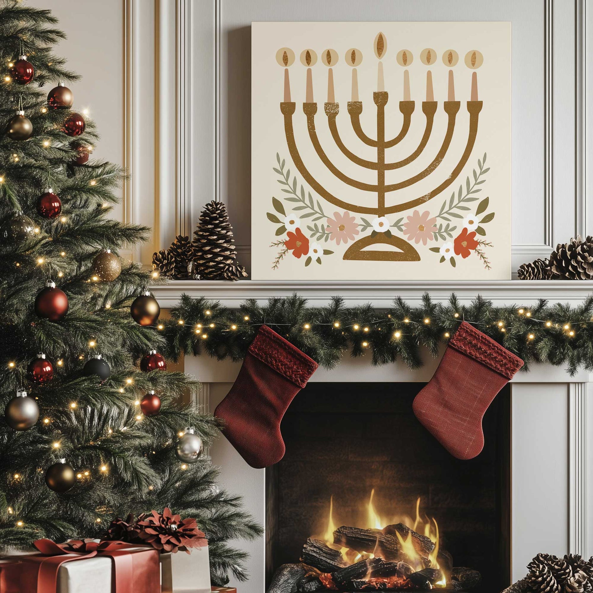 Picture of art in a room