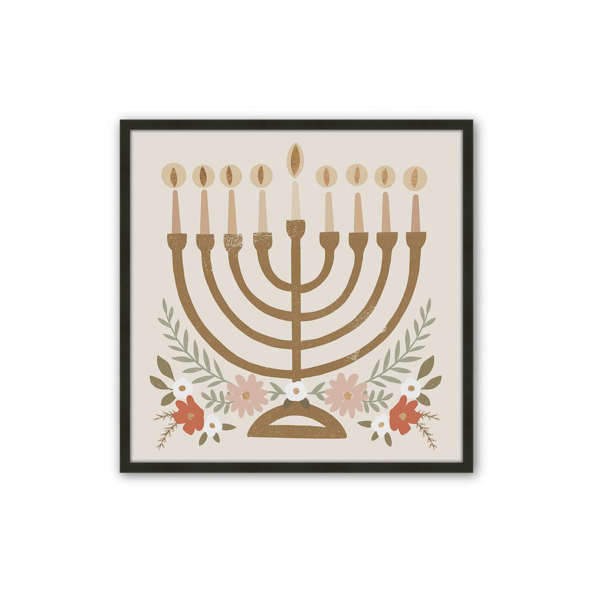 [Color:Satin Black], Picture of art in a Satin Black frame