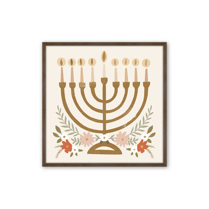 [Color:Walnut], Picture of art in a Walnut frame