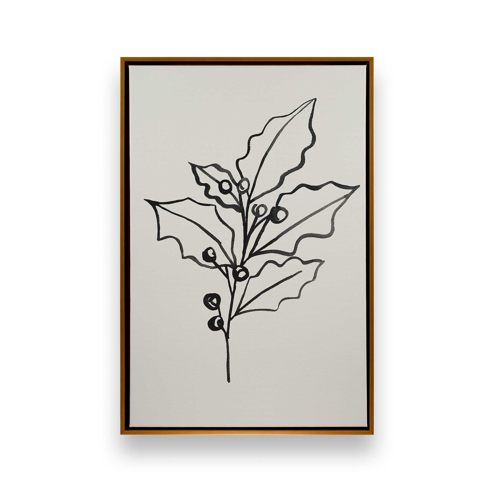 [Color:Polished Gold], Picture of art in a Polished Gold frame