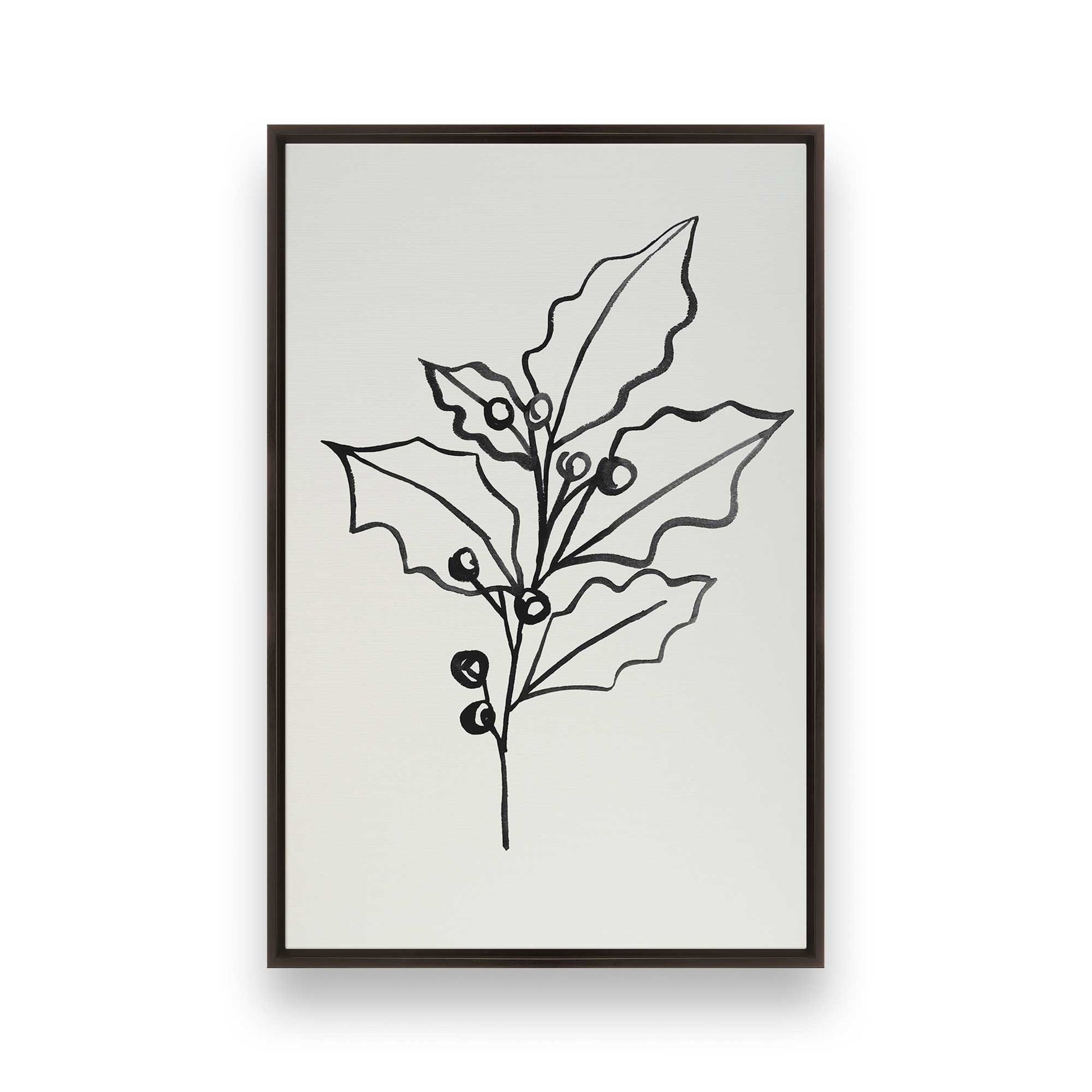 [Color:Espresso], Picture of art in an Espresso frame