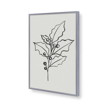 [Color:Polished Chrome], Picture of art in a Polished Chrome frame of the corner