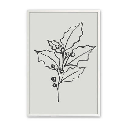 [Color:Opaque White], Picture of art in an Opaque White frame