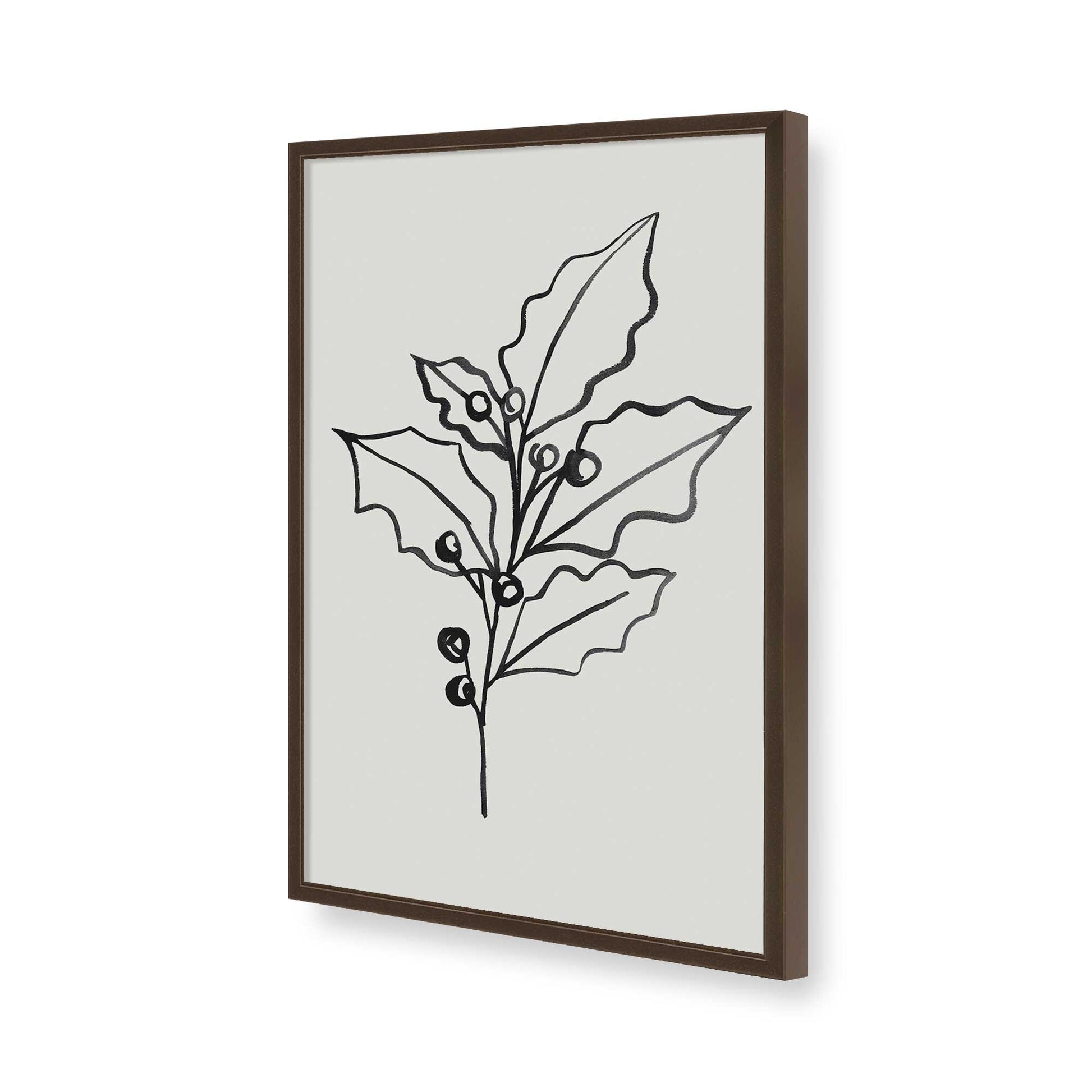 [Color:Belvinder Brown], Picture of art in a Belvinder Brown frame of the corner