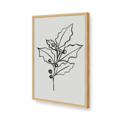 [Color:American Maple], Picture of art in a American Maple frame of the corner