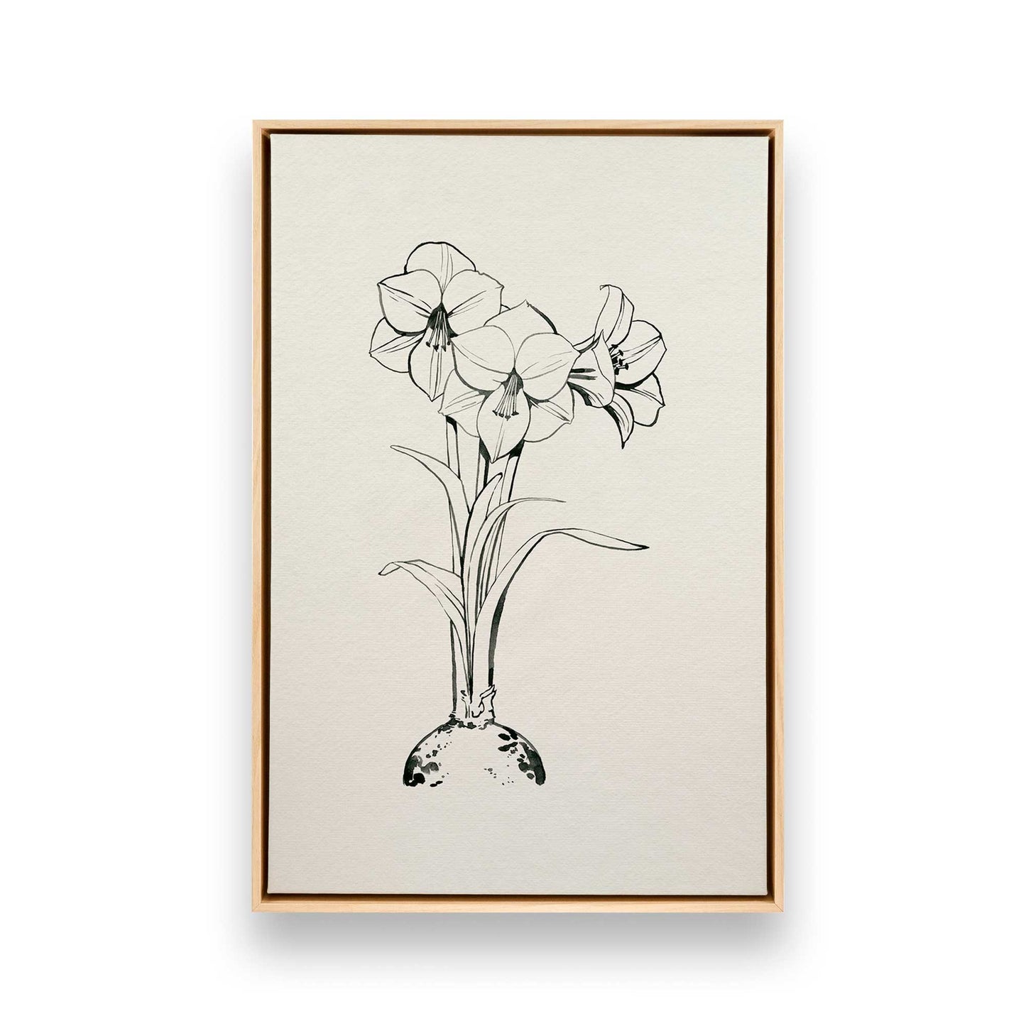 [Color:American Maple], Picture of art in a American Maple frame