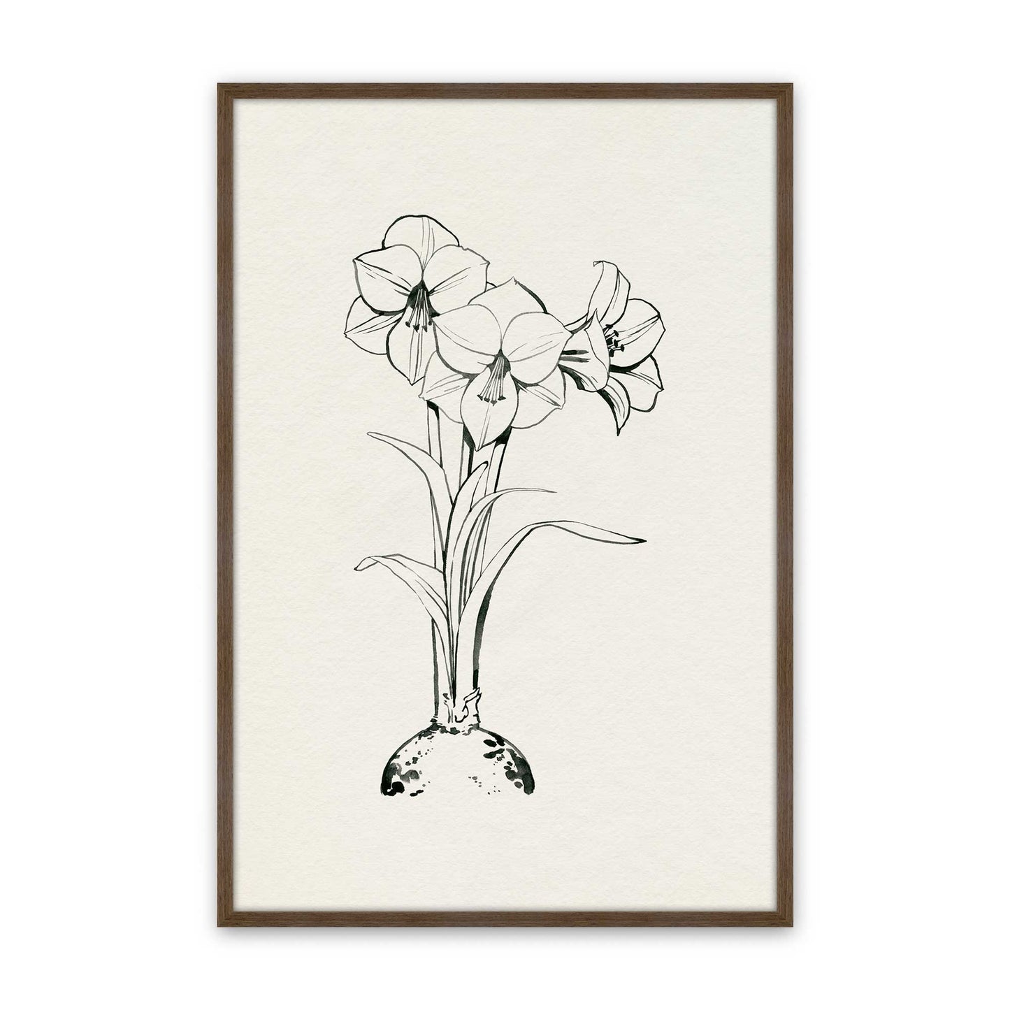 [Color:Walnut], Picture of art in a Walnut frame